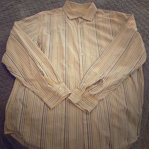 Banana Republic striped button down